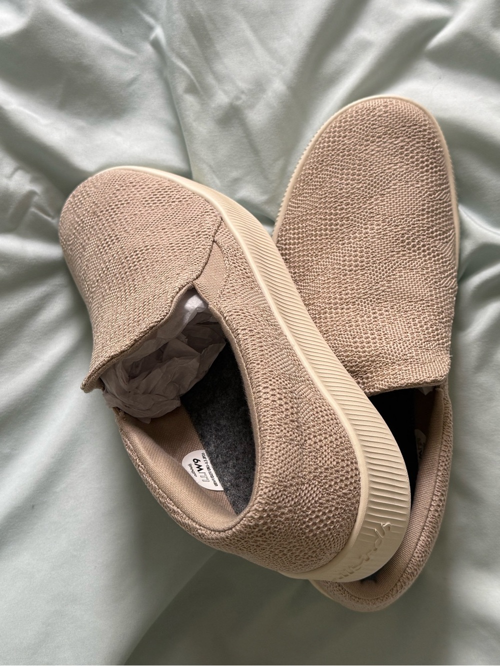 allbirds Women's Lounger Lift - Rugged Beige (Stony Cream Sole)